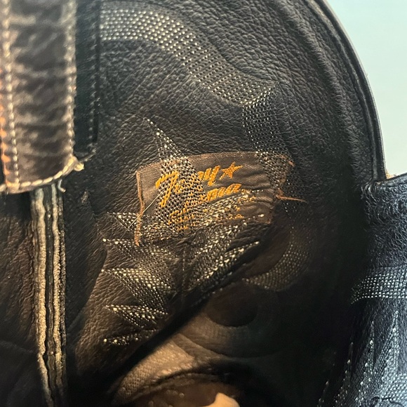 Gray Tony Lama Shark Boots 11D - Picture 7 of 8